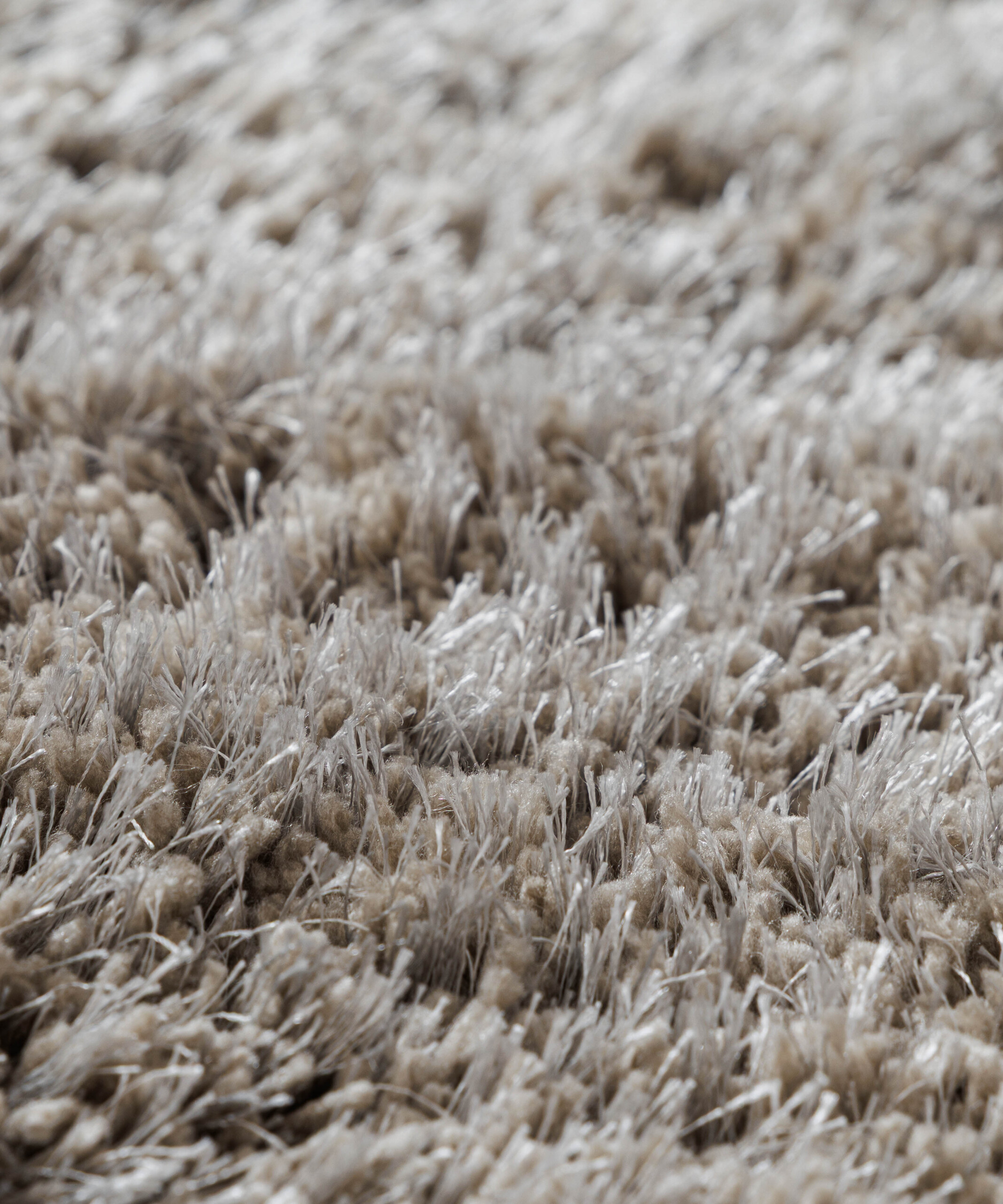 Tapis Shaggy - Meadow gris - close up Tapis Shaggy - Meadow gris - close up