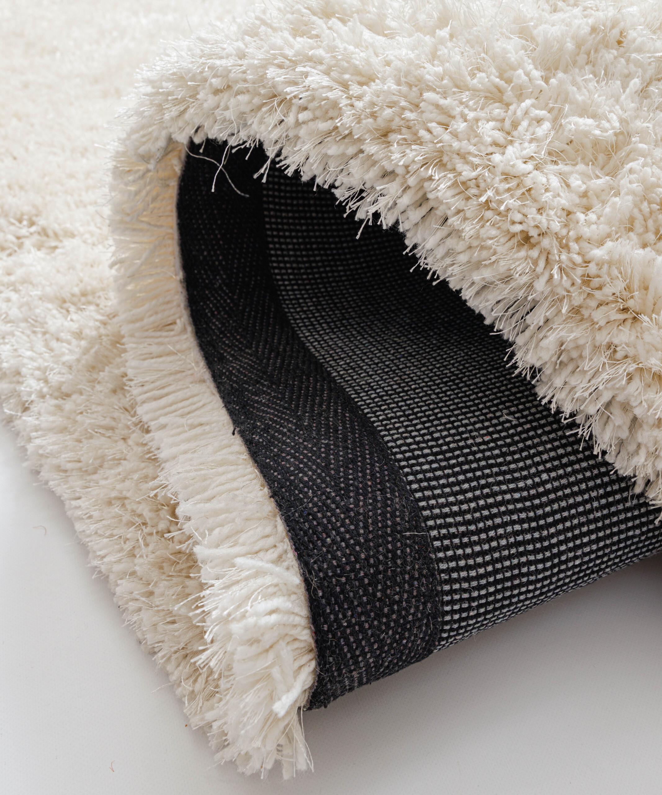 Tapis Shaggy - Meadow Crème - close up Tapis Shaggy - Meadow Crème - close up
