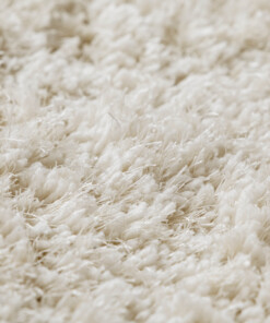 Tapis Shaggy - Meadow Crème - close up, thumbnail Tapis Shaggy - Meadow Crème - close up, thumbnail