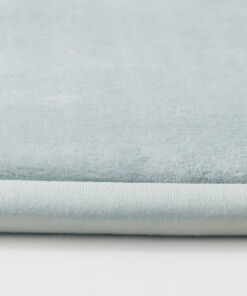 Tapis de jeu rond - Pluffy bleu clair - close up, thumbnail