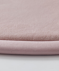 Tapis de jeu rond - Pluffy rose - close up, thumbnail