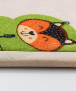 Tapis de jeu - Pluffy Forest animals multi - close up, thumbnail