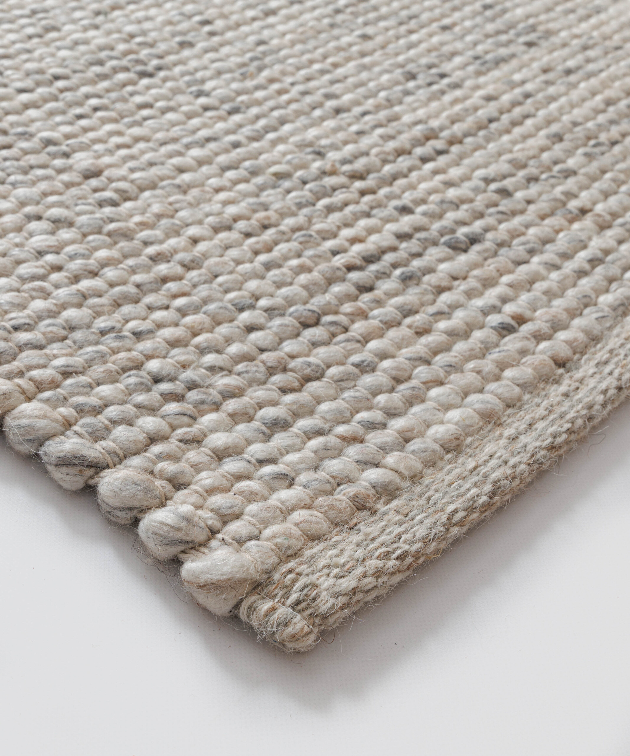 Tapis en laine - Silvull beige - close up Tapis en laine - Silvull beige - close up