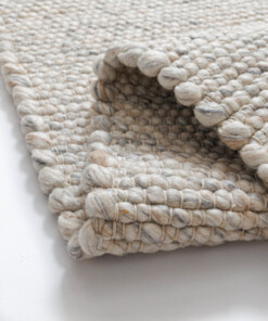 Tapis en laine - Silvull beige - close up, thumbnail Tapis en laine - Silvull beige - close up, thumbnail
