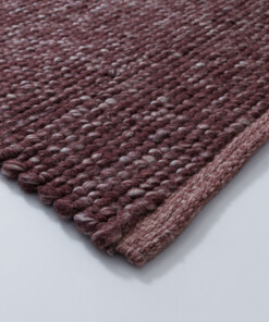 Tapis en laine - Silvull bordeaux - close up, thumbnail Tapis en laine - Silvull bordeaux - close up, thumbnail