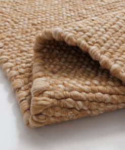 Tapis en laine - Silvull cognac - close up, thumbnail Tapis en laine - Silvull cognac - close up, thumbnail