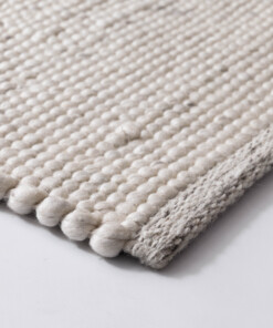 Tapis en laine - Silvull ivoire - close up, thumbnail Tapis en laine - Silvull ivoire - close up, thumbnail