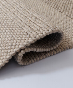 Tapis laine - Skift beige - close up, thumbnail