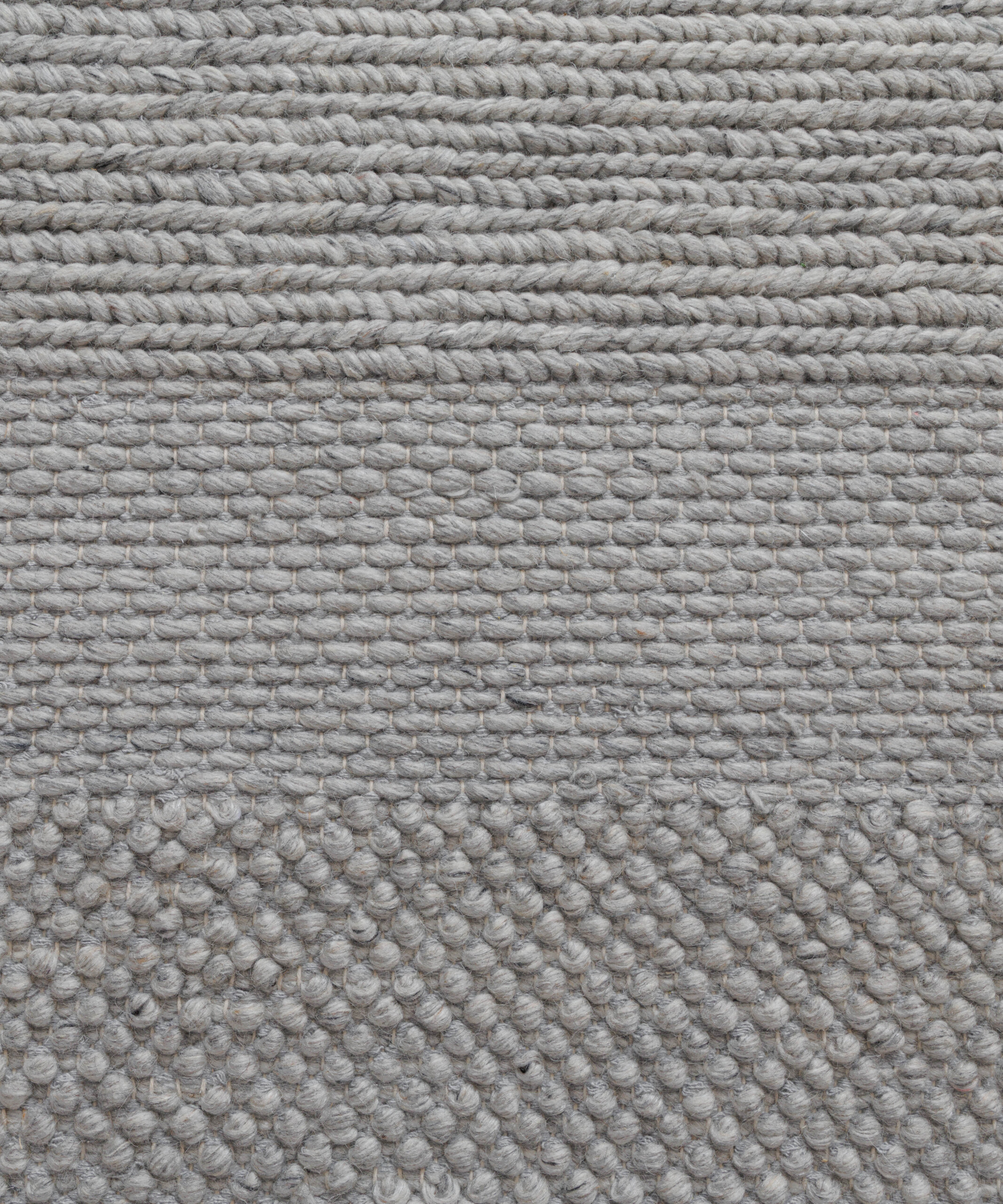 Tapis en laine - Skift gris - close up Tapis en laine - Skift gris - close up