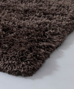 Tapis shaggy - Sveve brun - close up, thumbnail Tapis shaggy - Sveve brun - close up, thumbnail