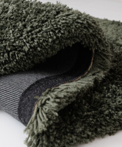 Tapis shaggy - Sveve vert mousse - close up, thumbnail Tapis shaggy - Sveve vert mousse - close up, thumbnail