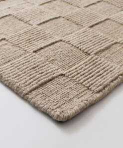 Tapis en laine - Tavle beige - close up, thumbnail Tapis en laine - Tavle beige - close up, thumbnail