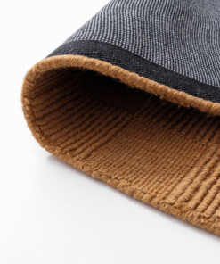 Tapis en laine - Tavle cognac - close up, thumbnail Tapis en laine - Tavle cognac - close up, thumbnail