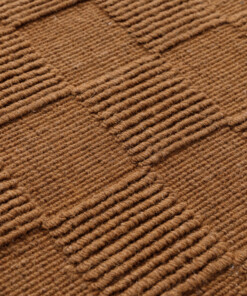 Tapis en laine - Tavle cognac - close up, thumbnail Tapis en laine - Tavle cognac - close up, thumbnail
