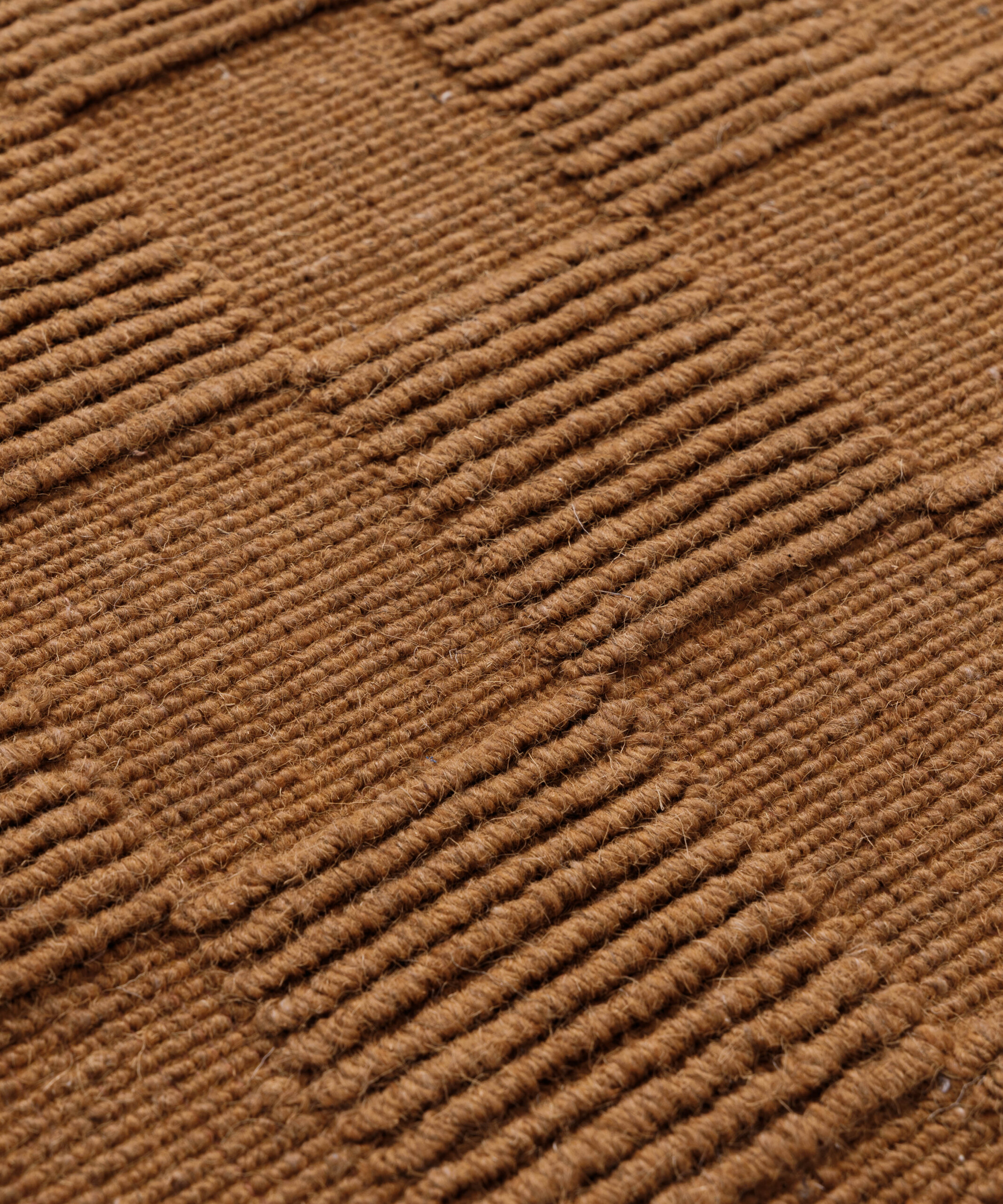 Tapis en laine - Tavle cognac - close up Tapis en laine - Tavle cognac - close up
