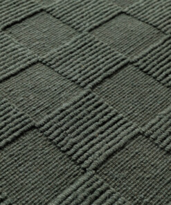 Tapis en laine - Tavle vert - close up, thumbnail Tapis en laine - Tavle vert - close up, thumbnail