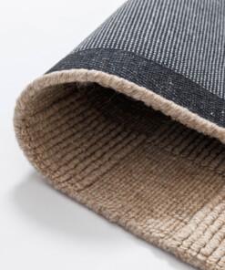 Tapis en laine - Tavle taupe - close up, thumbnail Tapis en laine - Tavle taupe - close up, thumbnail