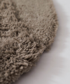 Tapis organique - Tjørne Mose taupe - close up, thumbnail Tapis organique - Tjørne Mose taupe - close up, thumbnail
