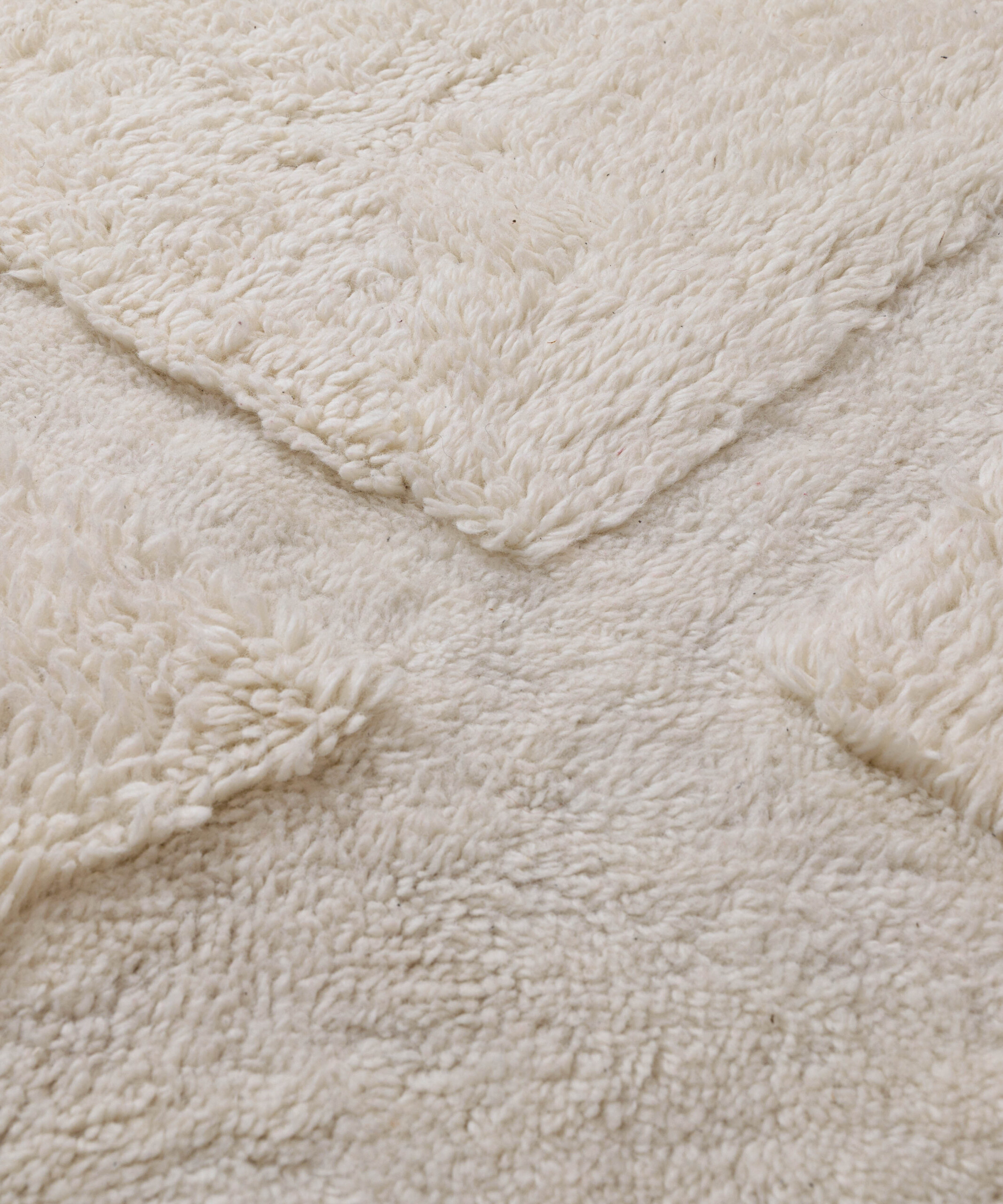 Tapis design - Tjørne Elv ivoire - close up Tapis design - Tjørne Elv ivoire - close up
