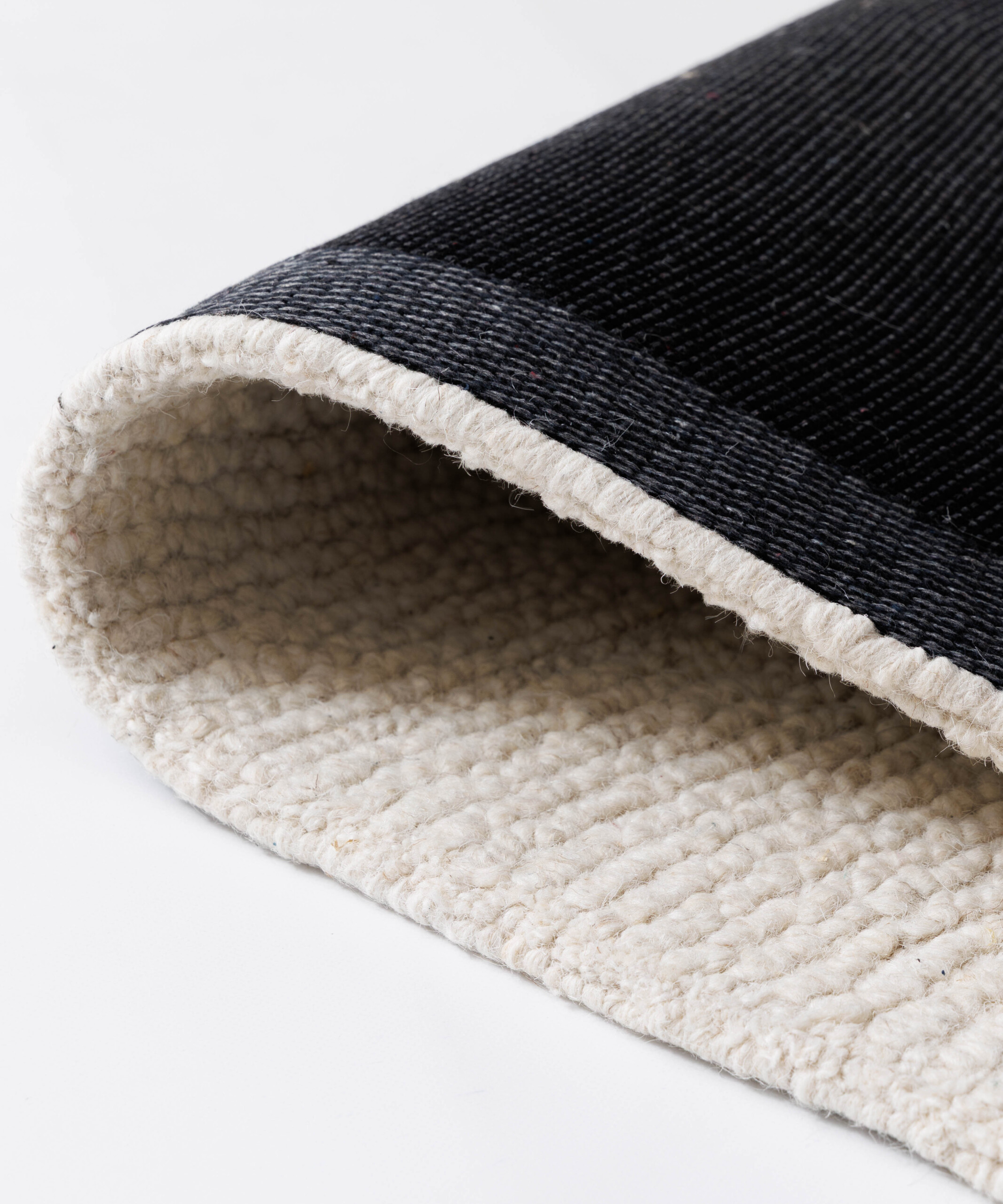 Tapis en laine - Tvist ivoire - close up Tapis en laine - Tvist ivoire - close up
