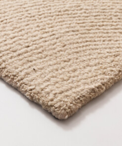 Tapis en laine - Tvist beige clair - close up, thumbnail Tapis en laine - Tvist beige clair - close up, thumbnail