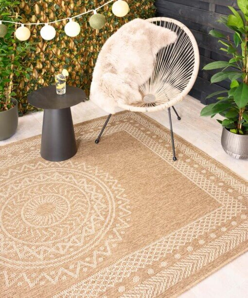 tapis outdoor Bohème Mandala